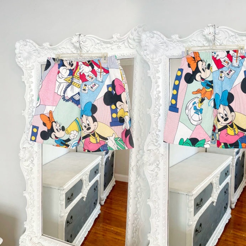 New York Couture VINTAGE Disney Reworked Minnie Mouse Pocket Shorts